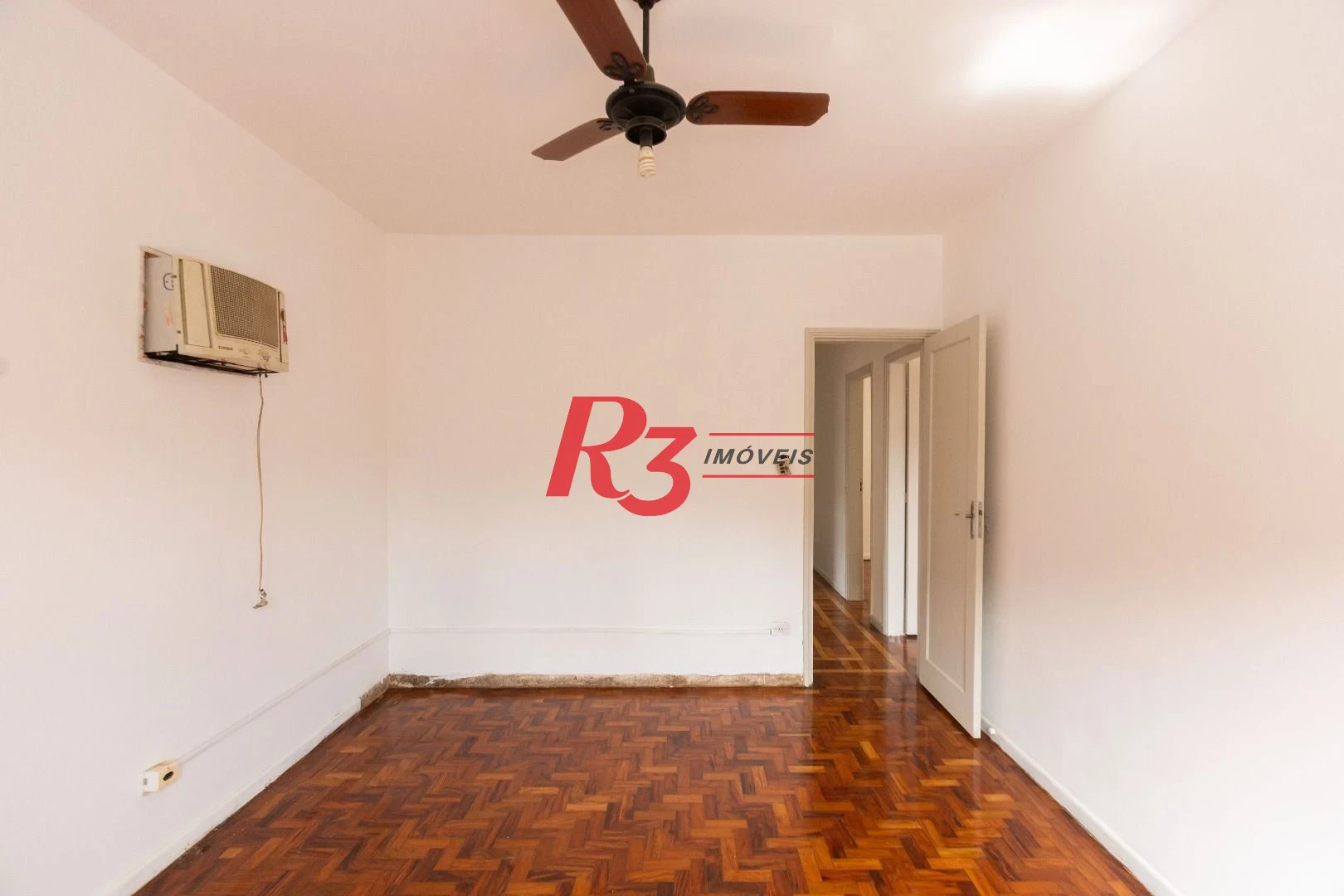 Apartamento com 3 dormitórios para alugar, 80 m² - Marapé - Santos/SP