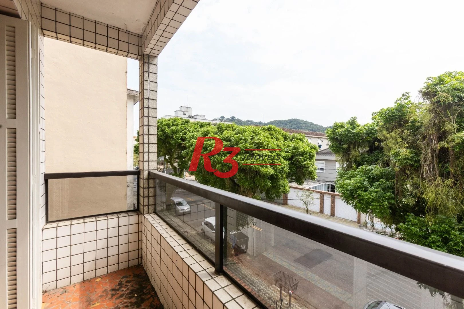 Apartamento com 3 dormitórios para alugar, 80 m² - Marapé - Santos/SP