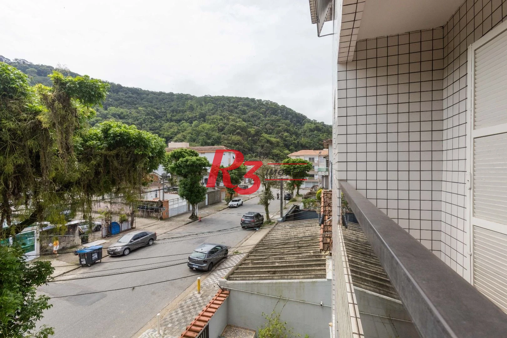 Apartamento com 3 dormitórios para alugar, 80 m² - Marapé - Santos/SP