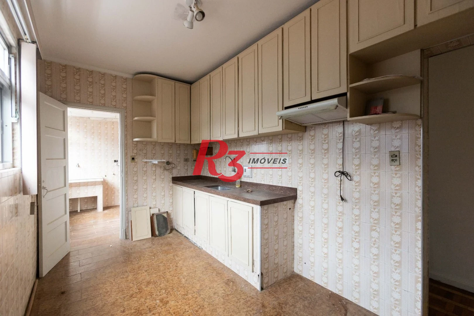 Apartamento com 3 dormitórios para alugar, 80 m² - Marapé - Santos/SP