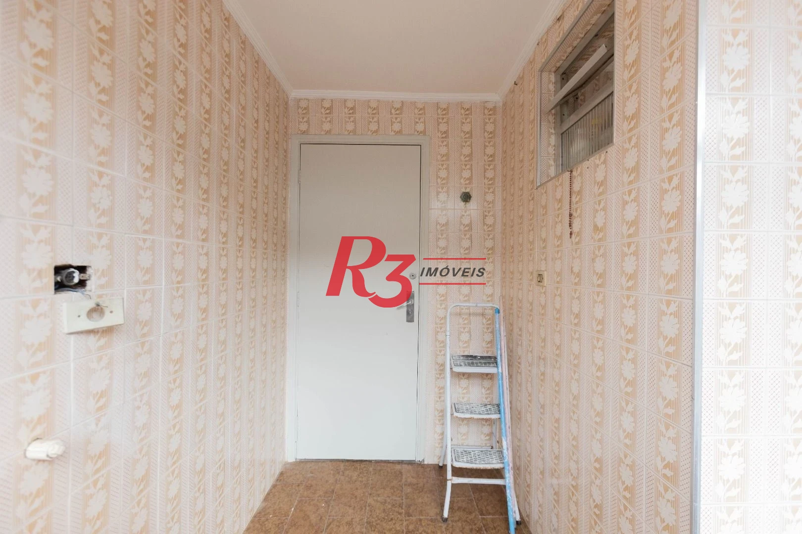 Apartamento com 3 dormitórios para alugar, 80 m² - Marapé - Santos/SP