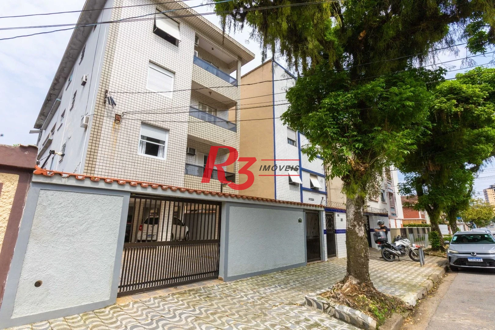 Apartamento com 3 dormitórios para alugar, 80 m² - Marapé - Santos/SP