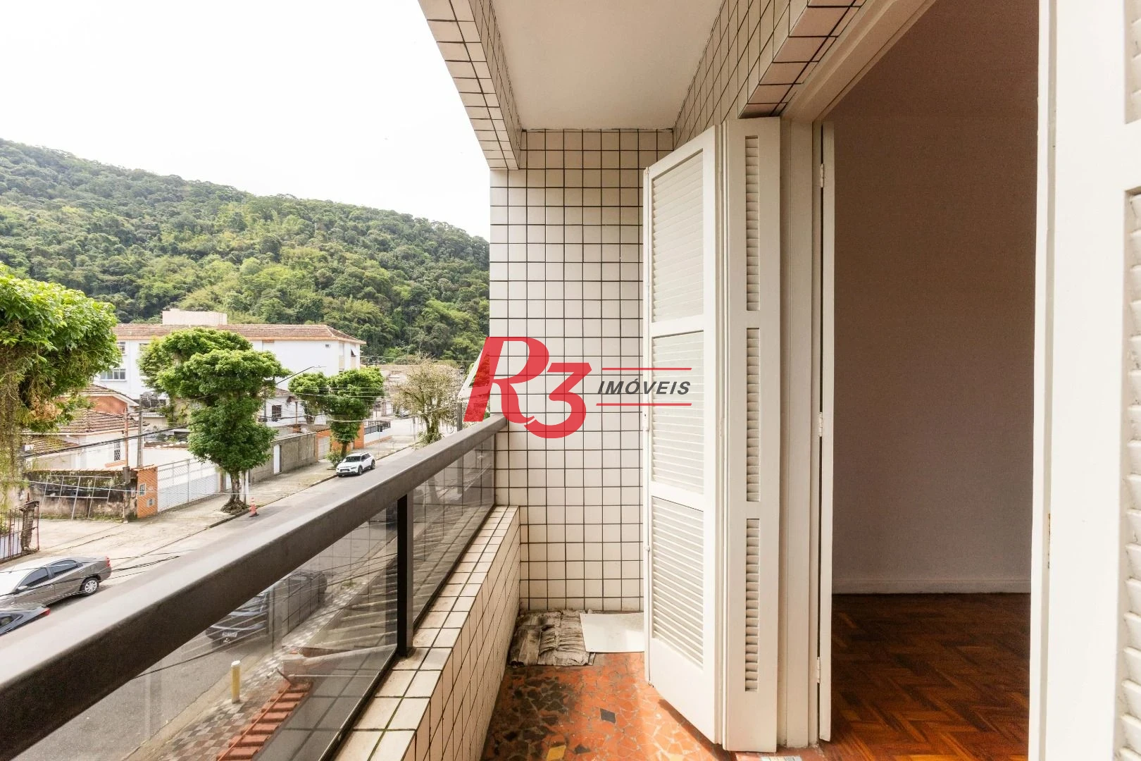 Apartamento com 3 dormitórios para alugar, 80 m² - Marapé - Santos/SP