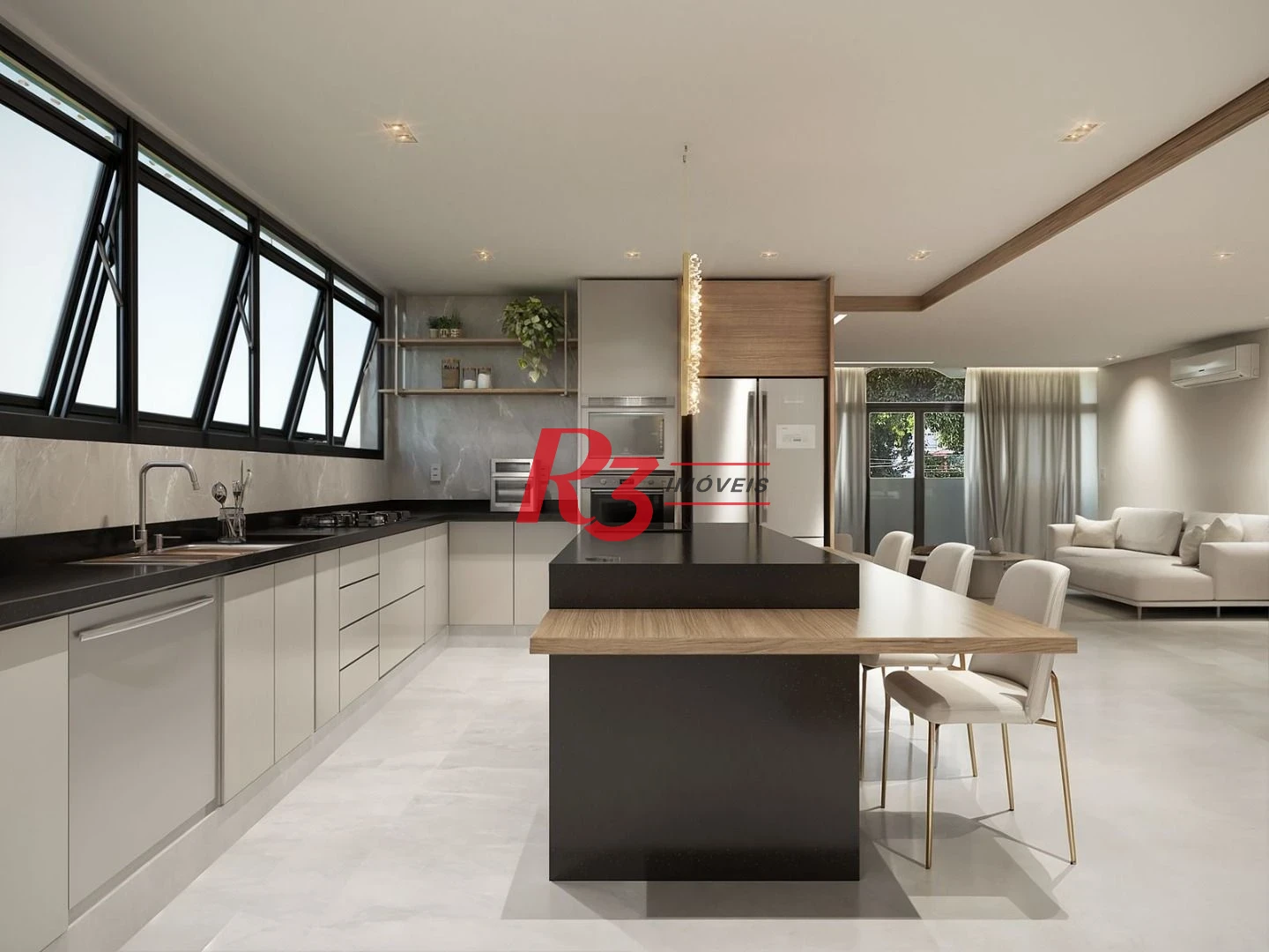 Apartamento à venda, 270 m² por R$ 2.950.000,00 - Boqueirão - Santos/SP