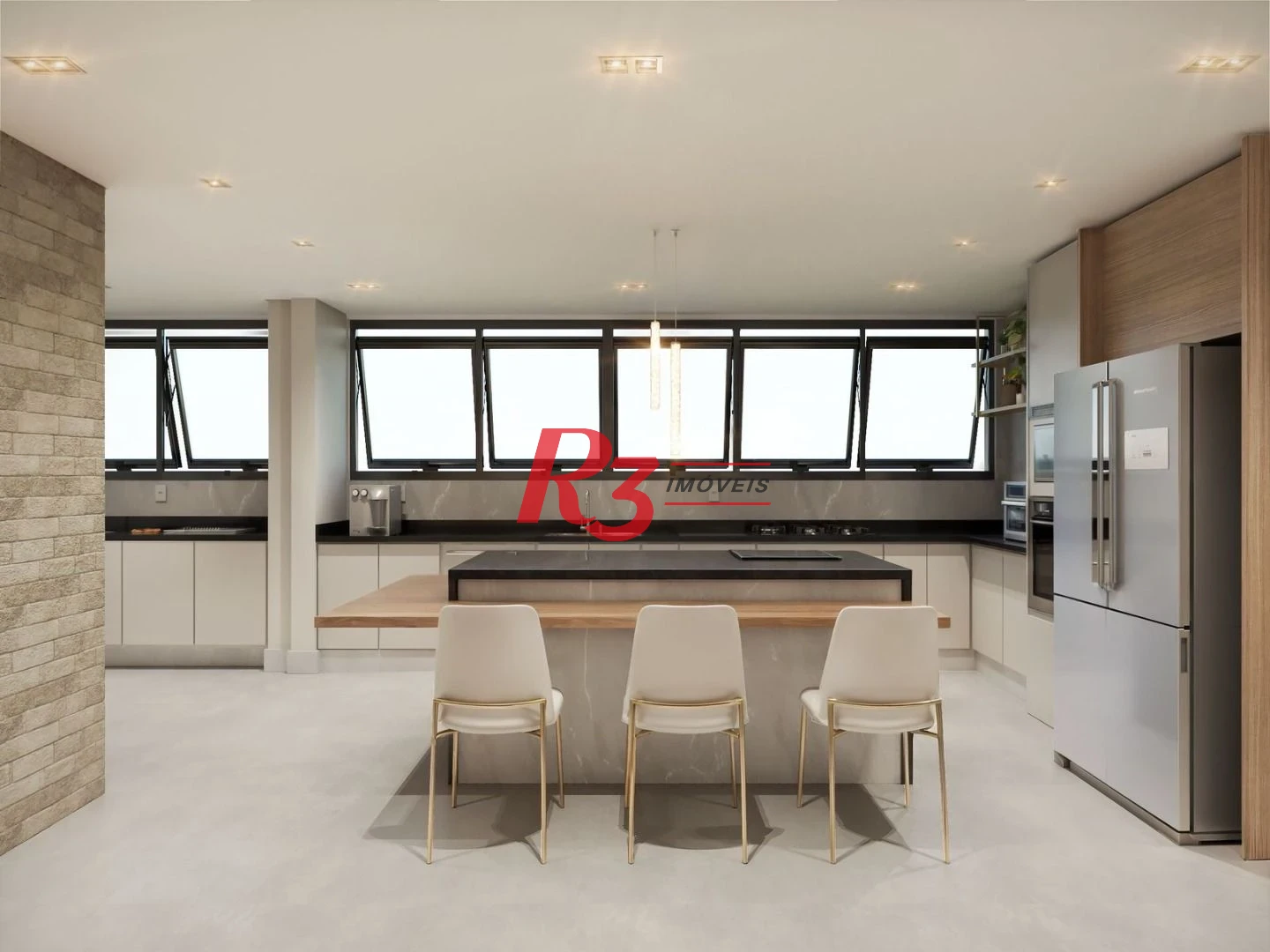 Apartamento à venda, 270 m² por R$ 2.950.000,00 - Boqueirão - Santos/SP
