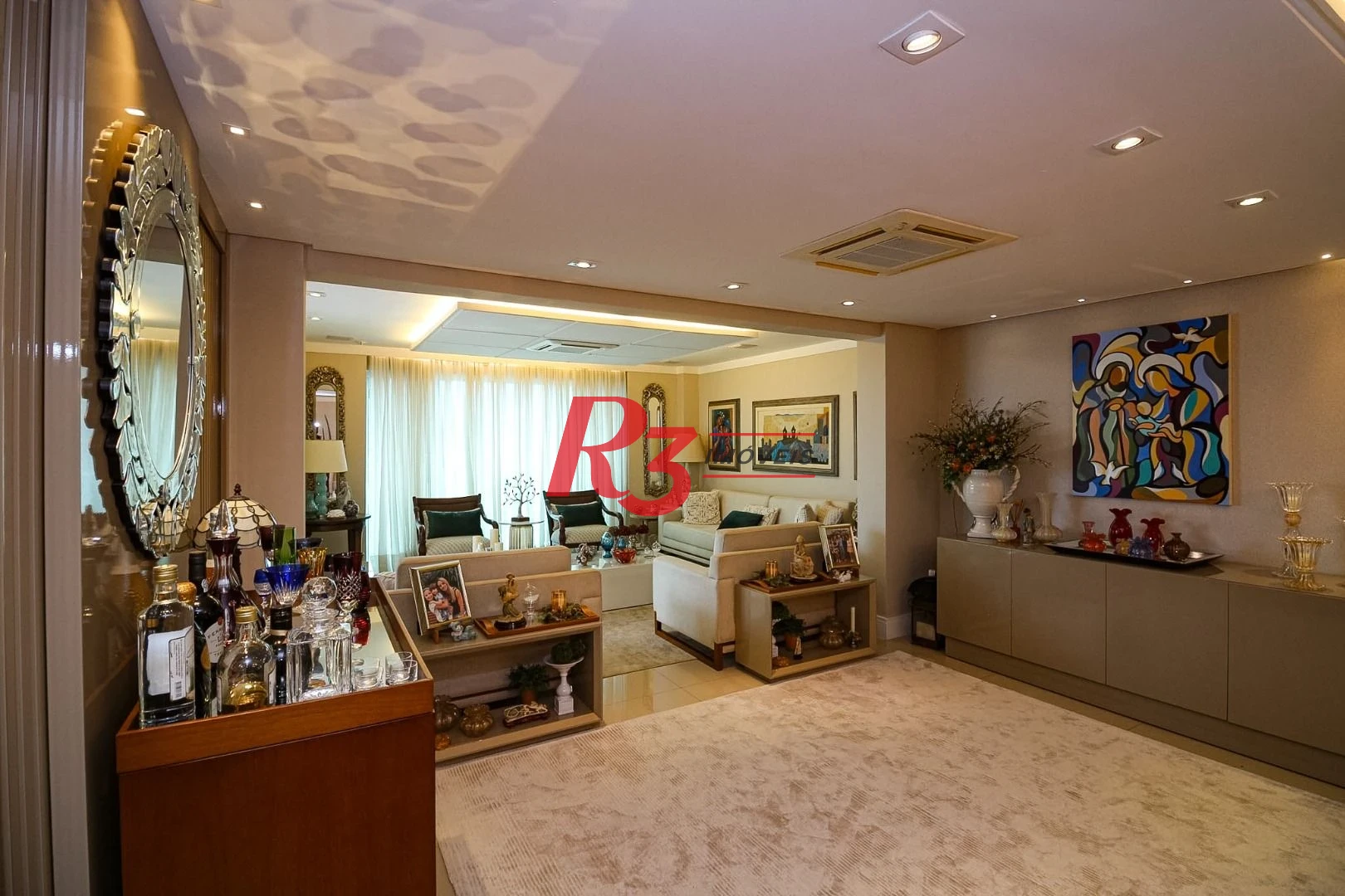 Cobertura com 4 dormitórios à venda, 430 m² por R$ 7.450.000,00 - Embaré - Santos/SP