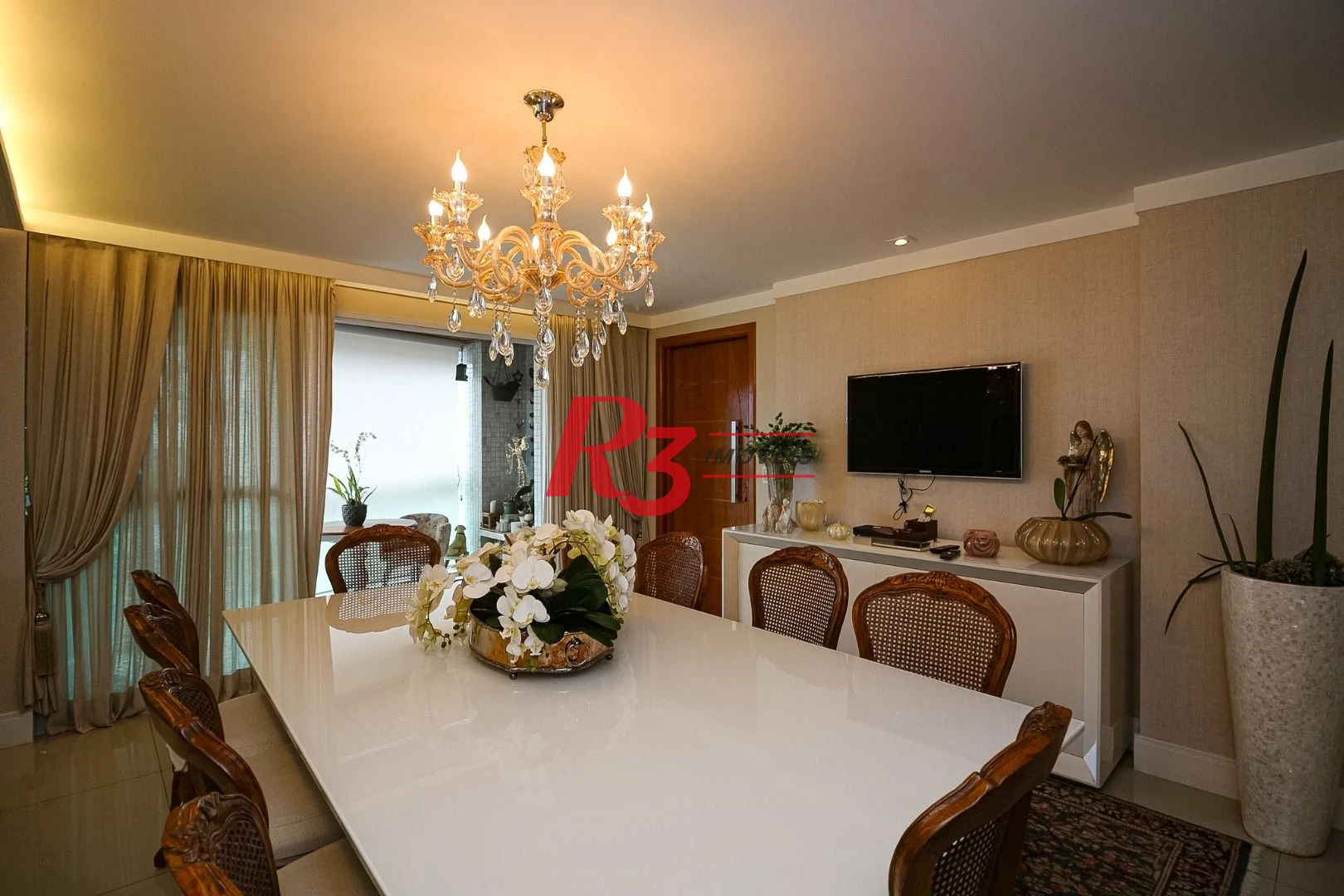 Cobertura com 4 dormitórios à venda, 430 m² por R$ 7.450.000,00 - Embaré - Santos/SP