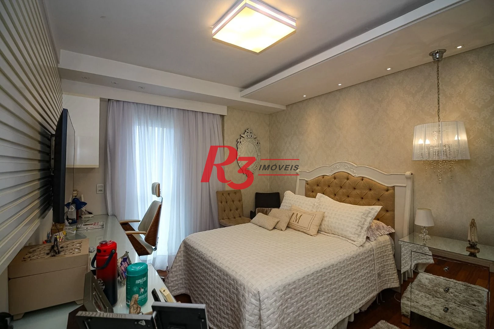 Cobertura com 4 dormitórios à venda, 430 m² por R$ 7.450.000,00 - Embaré - Santos/SP