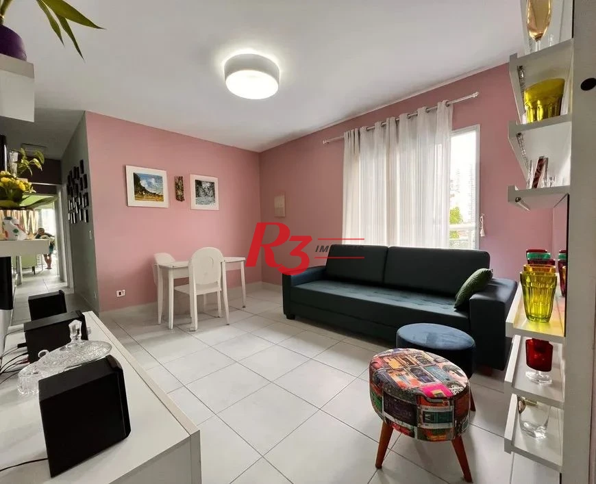 Apartamento à venda, 65 m² por R$ 575.000,00 - Ponta da Praia - Santos/SP