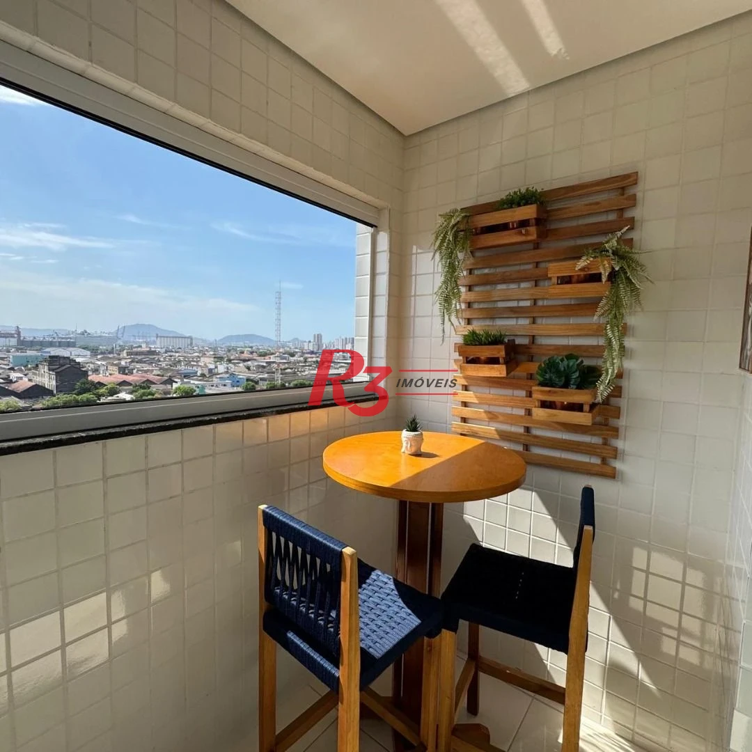 Apartamento à venda, 38 m² por R$ 450.000,00 - Macuco - Santos/SP