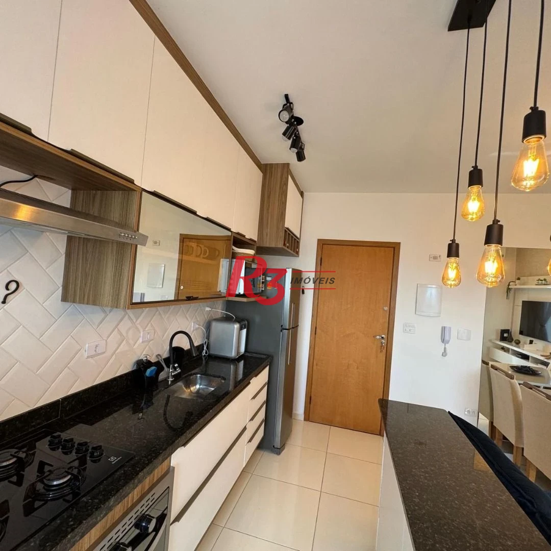 Apartamento à venda, 38 m² por R$ 450.000,00 - Macuco - Santos/SP