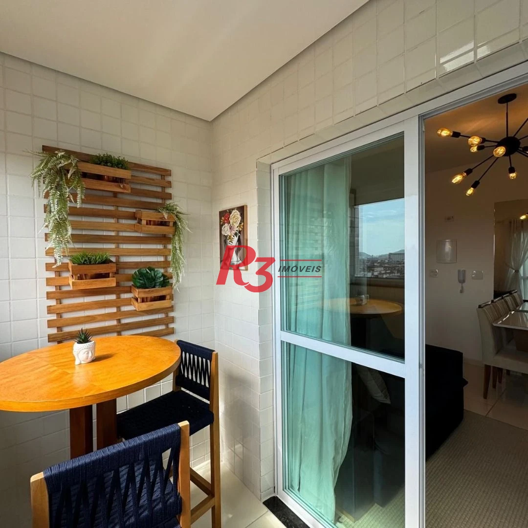 Apartamento à venda, 38 m² por R$ 450.000,00 - Macuco - Santos/SP