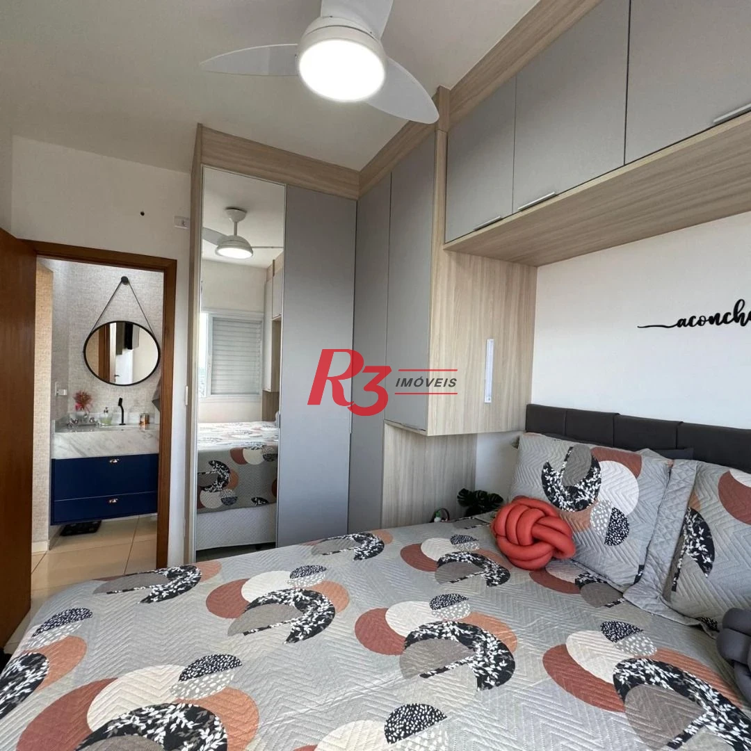 Apartamento à venda, 38 m² por R$ 450.000,00 - Macuco - Santos/SP