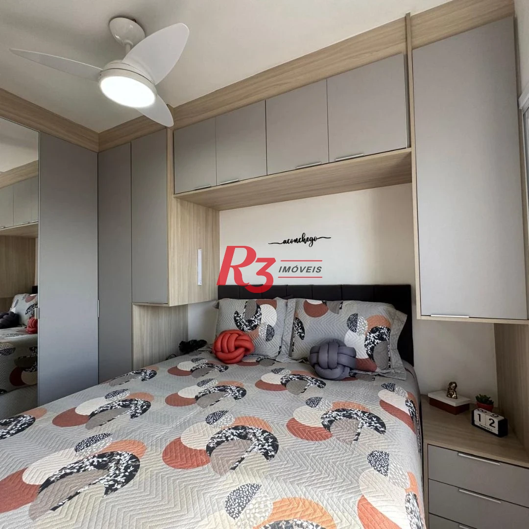 Apartamento à venda, 38 m² por R$ 450.000,00 - Macuco - Santos/SP