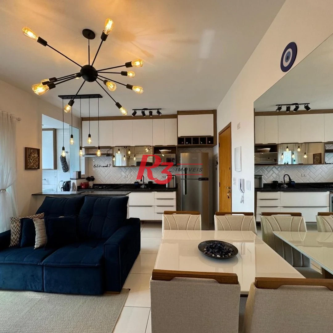 Apartamento à venda, 38 m² por R$ 450.000,00 - Macuco - Santos/SP