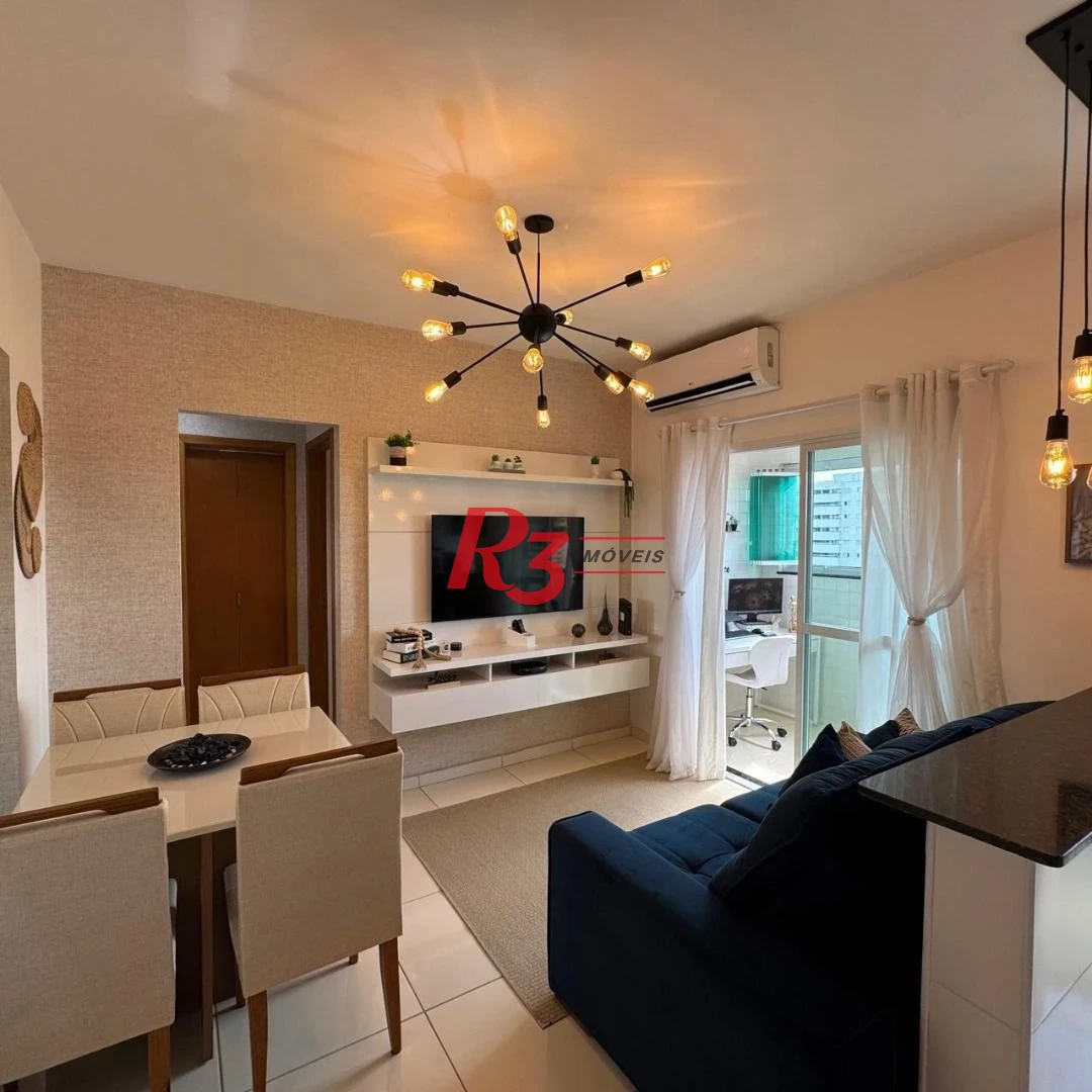 Apartamento à venda, 38 m² por R$ 450.000,00 - Macuco - Santos/SP