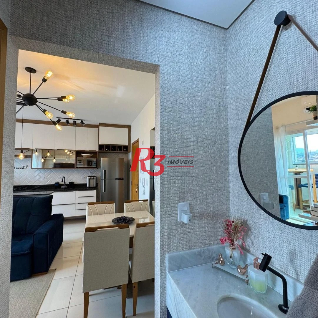Apartamento à venda, 38 m² por R$ 450.000,00 - Macuco - Santos/SP