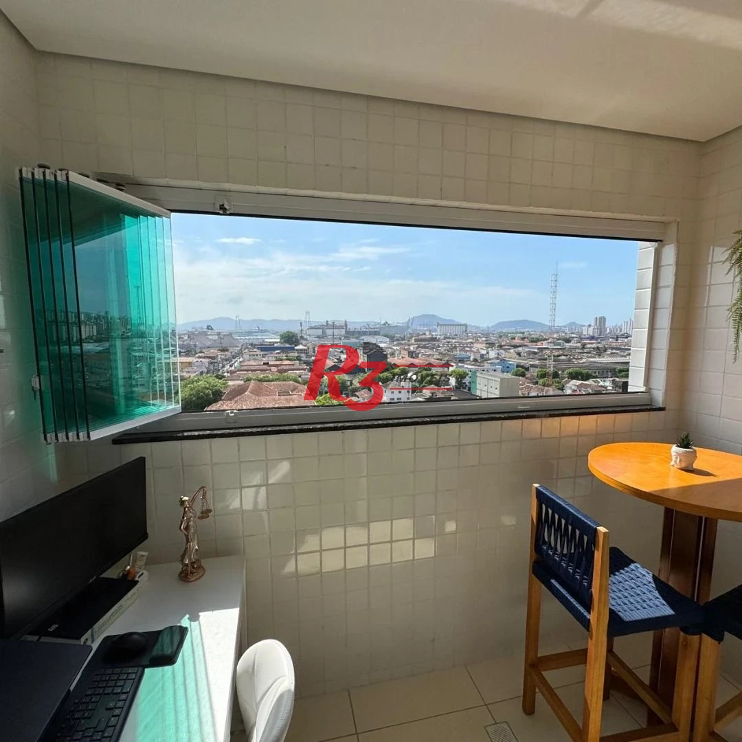 Apartamento à venda, 38 m² por R$ 450.000,00 - Macuco - Santos/SP