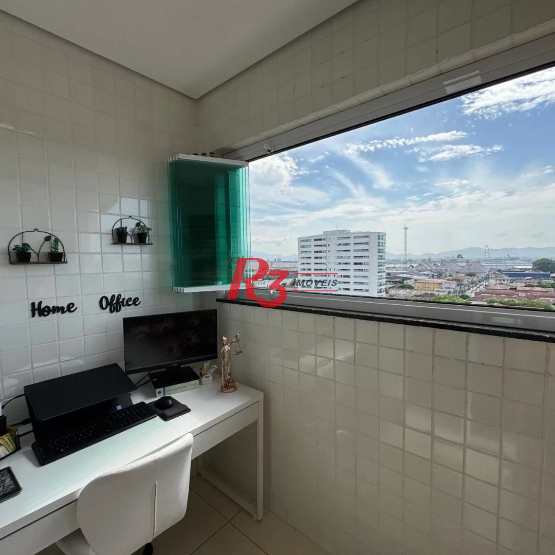 Apartamento à venda, 38 m² por R$ 450.000,00 - Macuco - Santos/SP