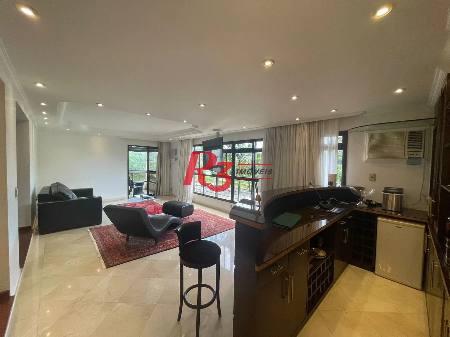 Apartamento, 245 m² - venda por R$ 2.890.000,00 ou aluguel por R$ 18.000,00/mês - Aparecida - Santos/SP