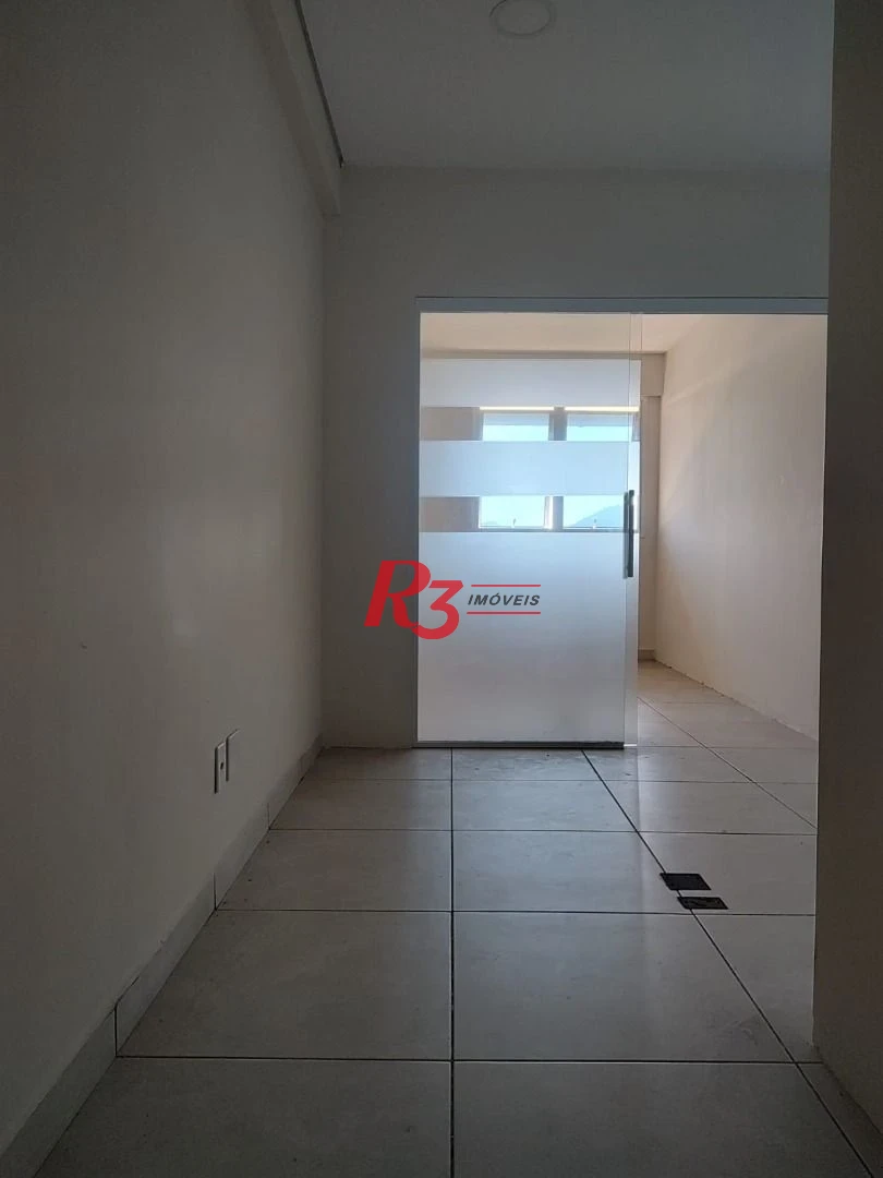 Sala para alugar, 49 m² por R$ 3.600,00/mês - Vila Matias - Santos/SP
