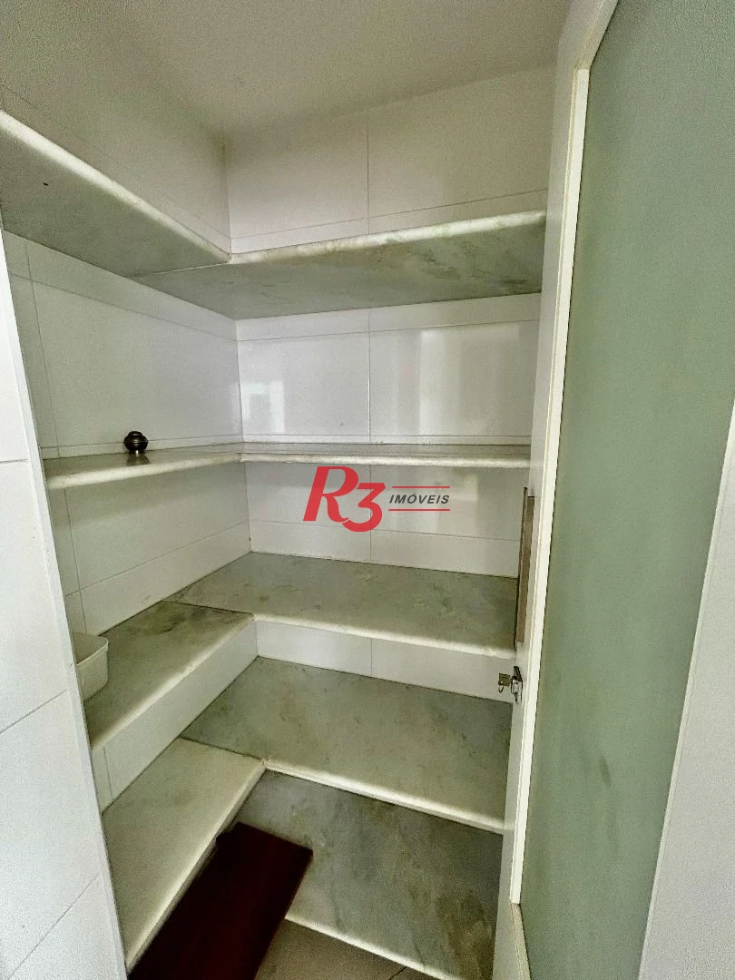Apartamento, 191 m² - venda por R$ 2.980.000,00 ou aluguel por R$ 18.000,00/mês - Embaré - Santos/SP