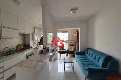 Apartamento com 2 dormitórios à venda, 62 m² por R$ 699.000,00 - Marapé - Santos/SP
