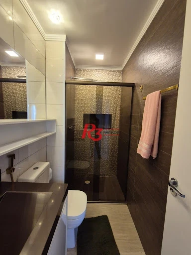Apartamento com 2 dormitórios à venda, 62 m² por R$ 699.000,00 - Marapé - Santos/SP
