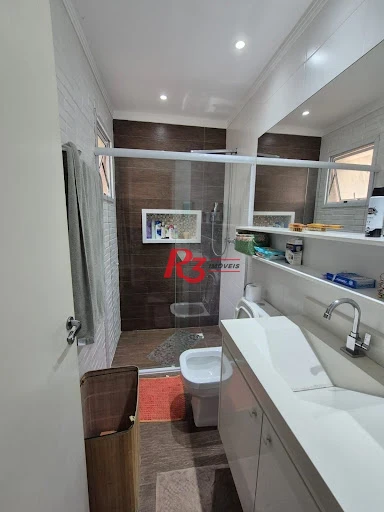 Apartamento com 2 dormitórios à venda, 62 m² por R$ 699.000,00 - Marapé - Santos/SP