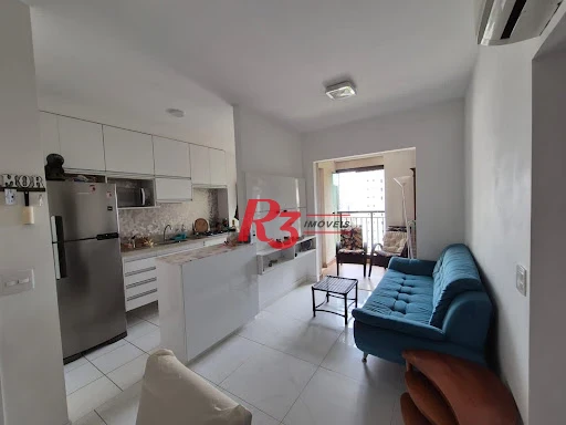 Apartamento com 2 dormitórios à venda, 62 m² por R$ 699.000,00 - Marapé - Santos/SP