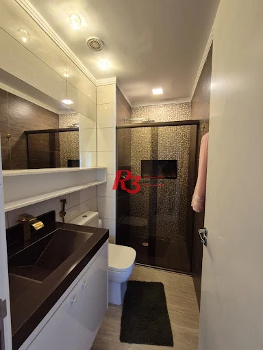 Apartamento com 2 dormitórios à venda, 62 m² por R$ 699.000,00 - Marapé - Santos/SP
