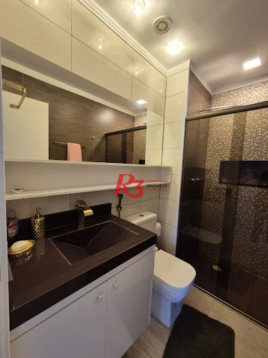 Apartamento com 2 dormitórios à venda, 62 m² por R$ 699.000,00 - Marapé - Santos/SP