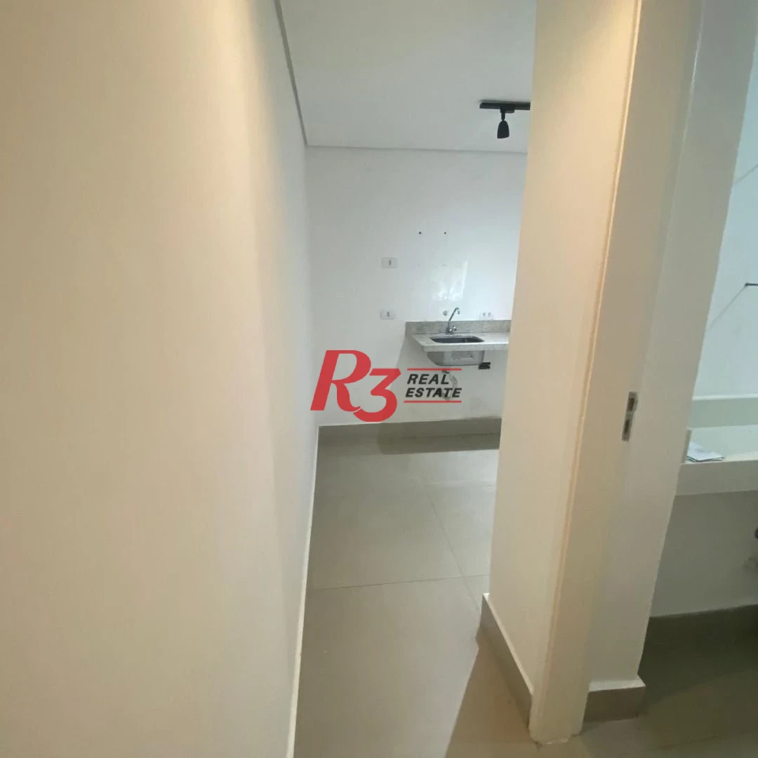 Apartamento com 1 dormitório à venda, 48 m² por R$ 420.000,00 - Gonzaga - Santos/SP