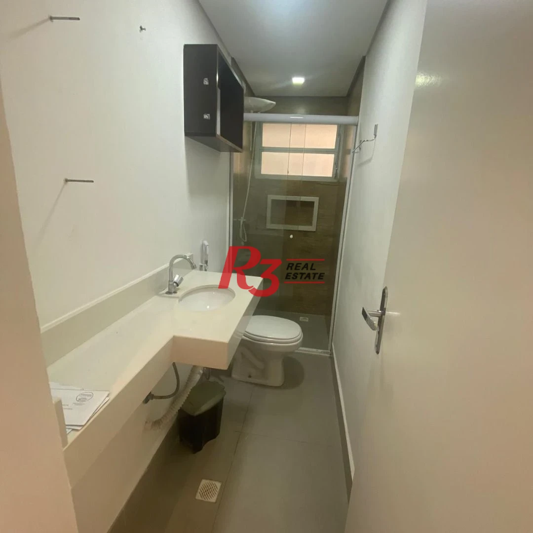 Apartamento com 1 dormitório à venda, 48 m² por R$ 420.000,00 - Gonzaga - Santos/SP