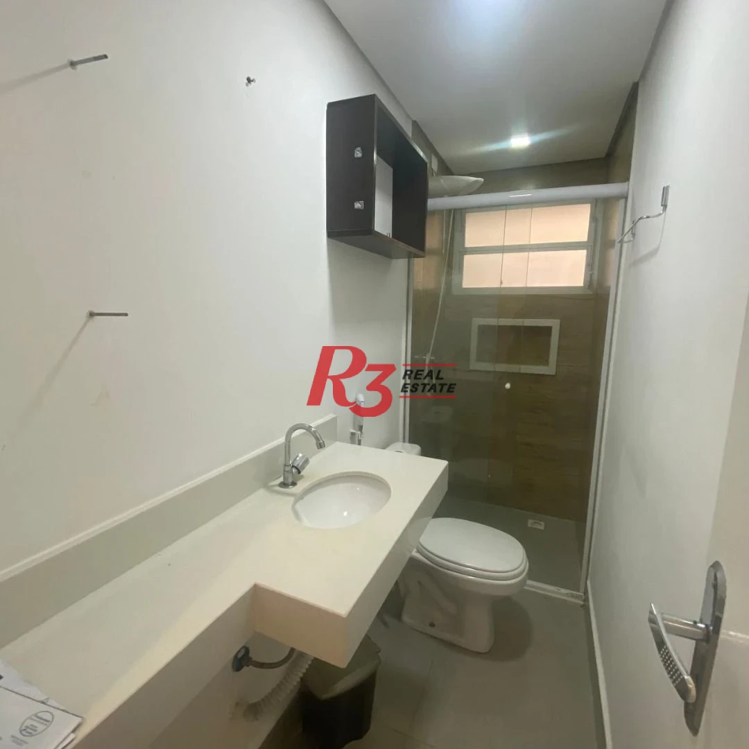 Apartamento com 1 dormitório à venda, 48 m² por R$ 420.000,00 - Gonzaga - Santos/SP
