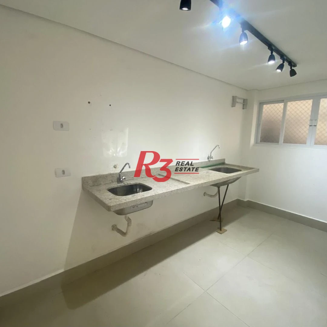 Apartamento com 1 dormitório à venda, 48 m² por R$ 420.000,00 - Gonzaga - Santos/SP