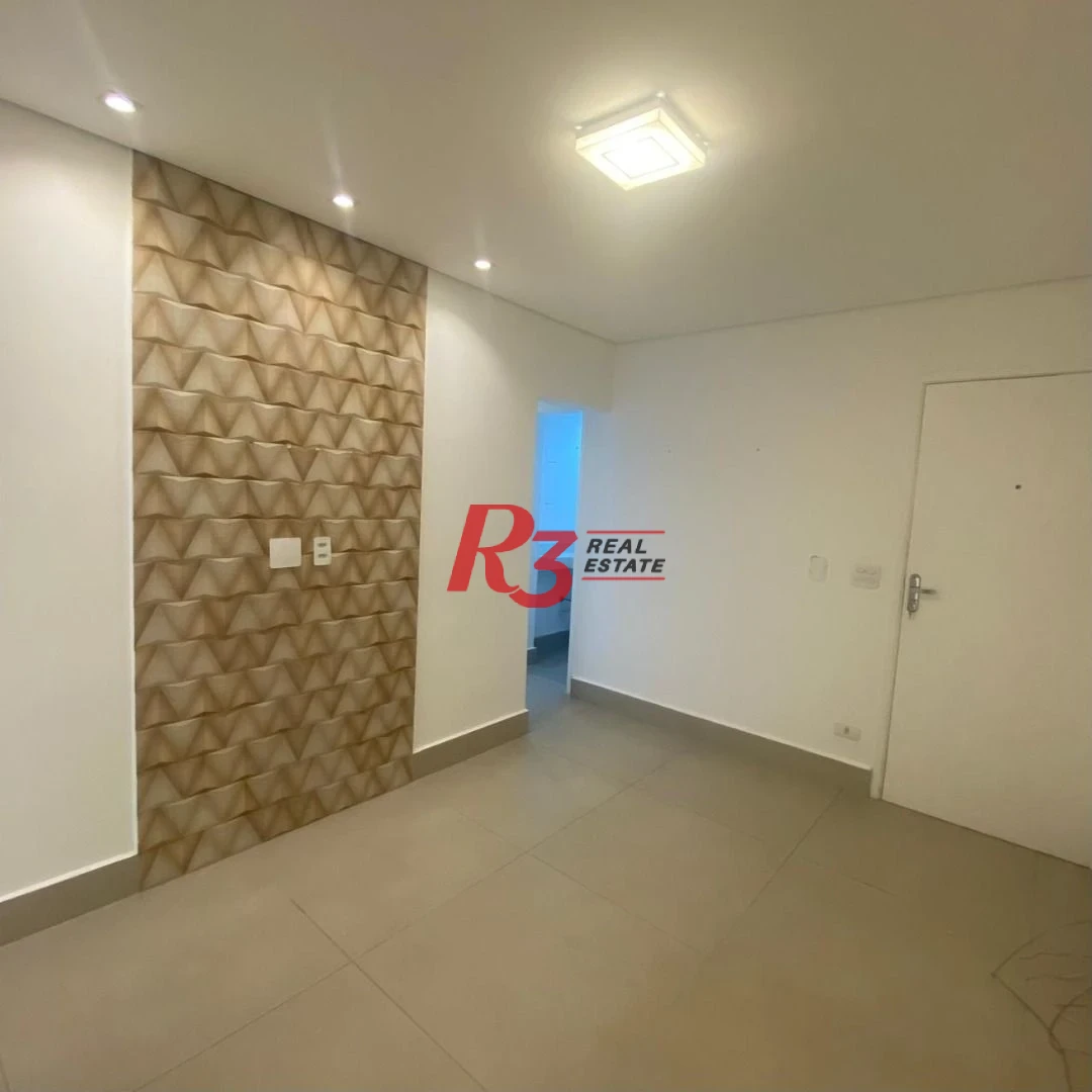Apartamento com 1 dormitório à venda, 48 m² por R$ 420.000,00 - Gonzaga - Santos/SP