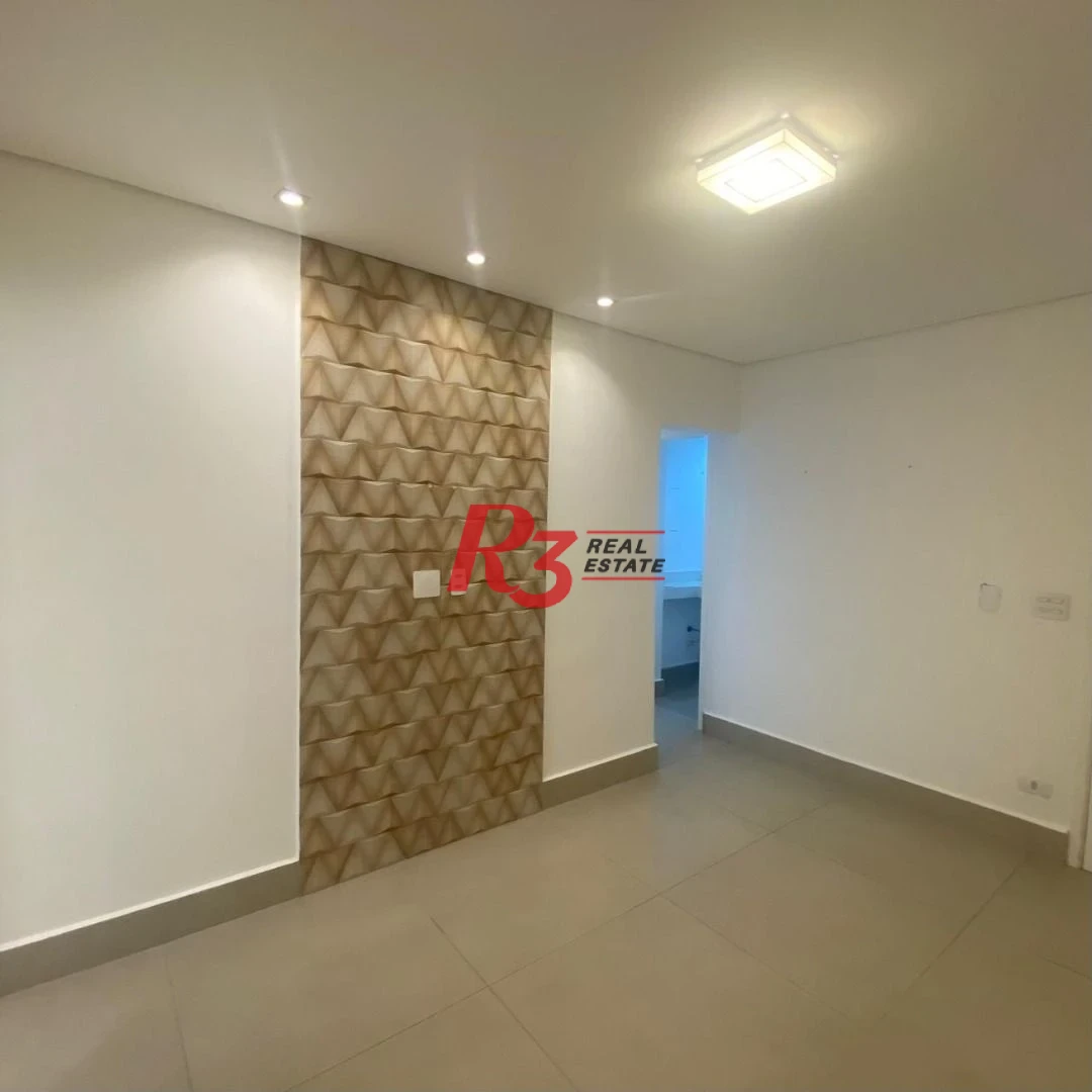 Apartamento com 1 dormitório à venda, 48 m² por R$ 420.000,00 - Gonzaga - Santos/SP