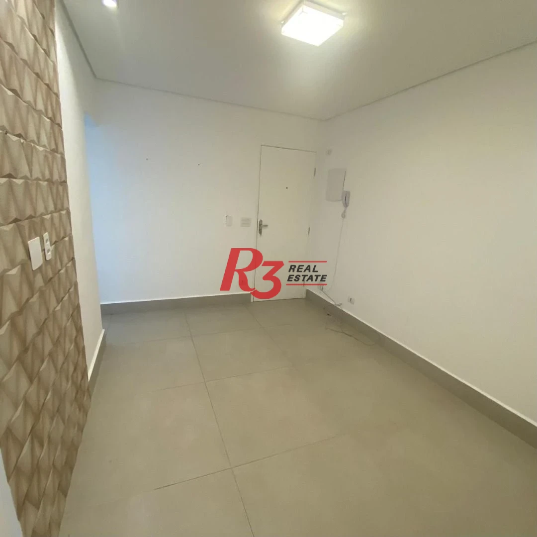 Apartamento com 1 dormitório à venda, 48 m² por R$ 420.000,00 - Gonzaga - Santos/SP