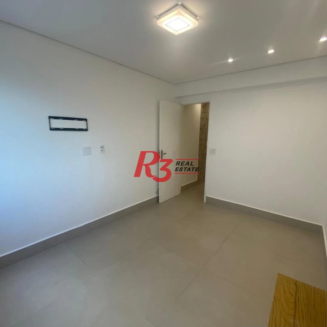 Apartamento com 1 dormitório à venda, 48 m² por R$ 420.000,00 - Gonzaga - Santos/SP