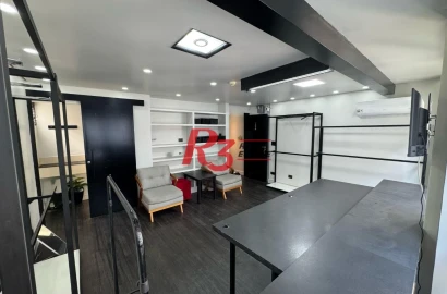 Sala à venda, 46 m² por R$ 310.000,00 - Gonzaga - Santos/SP