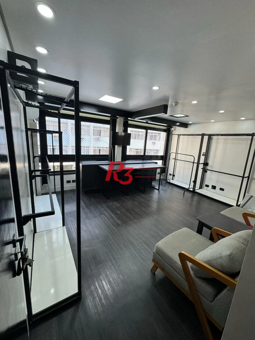 Sala à venda, 46 m² por R$ 310.000,00 - Gonzaga - Santos/SP