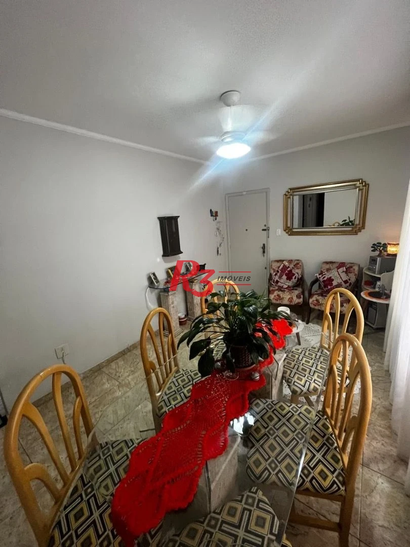 Apartamento com 2 dormitórios à venda, 72 m² por R$ 460.000,00 - Aparecida - Santos/SP