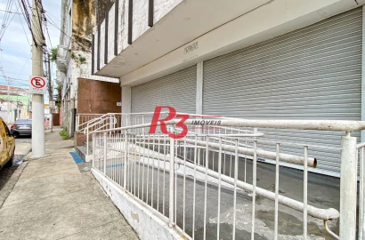 Loja, 500 m² - venda por R$ 3.000.000,00 ou aluguel por R$ 28.200,00/mês - Centro - Santos/SP