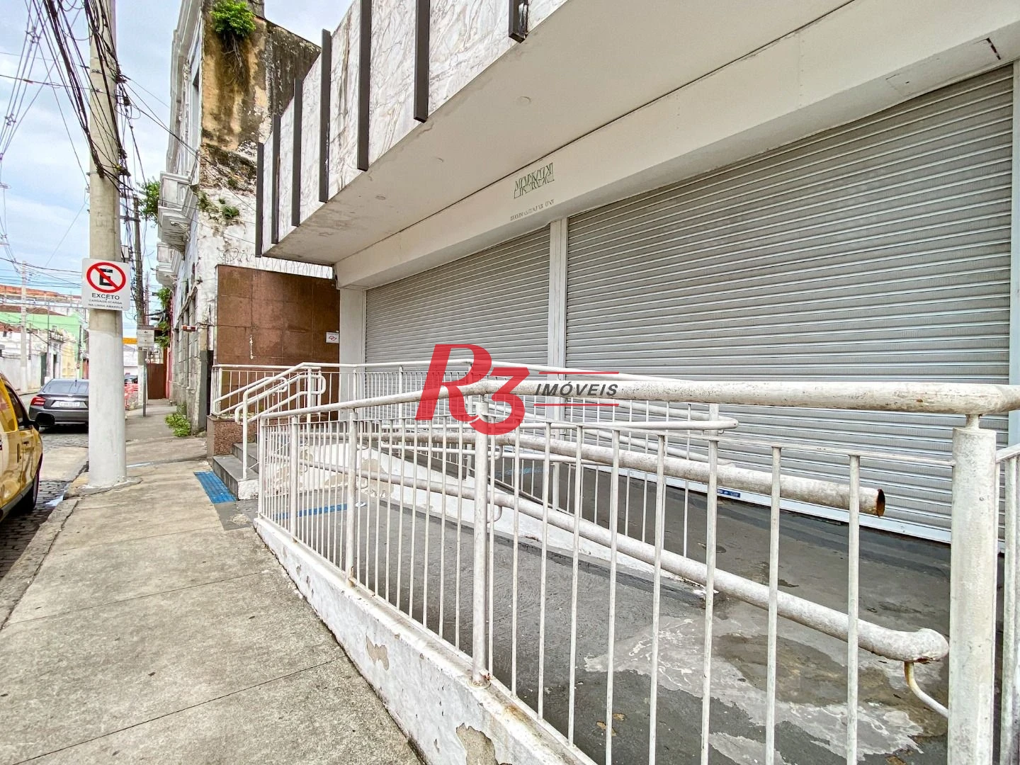Loja, 500 m² - venda por R$ 3.000.000,00 ou aluguel por R$ 28.200,00/mês - Centro - Santos/SP