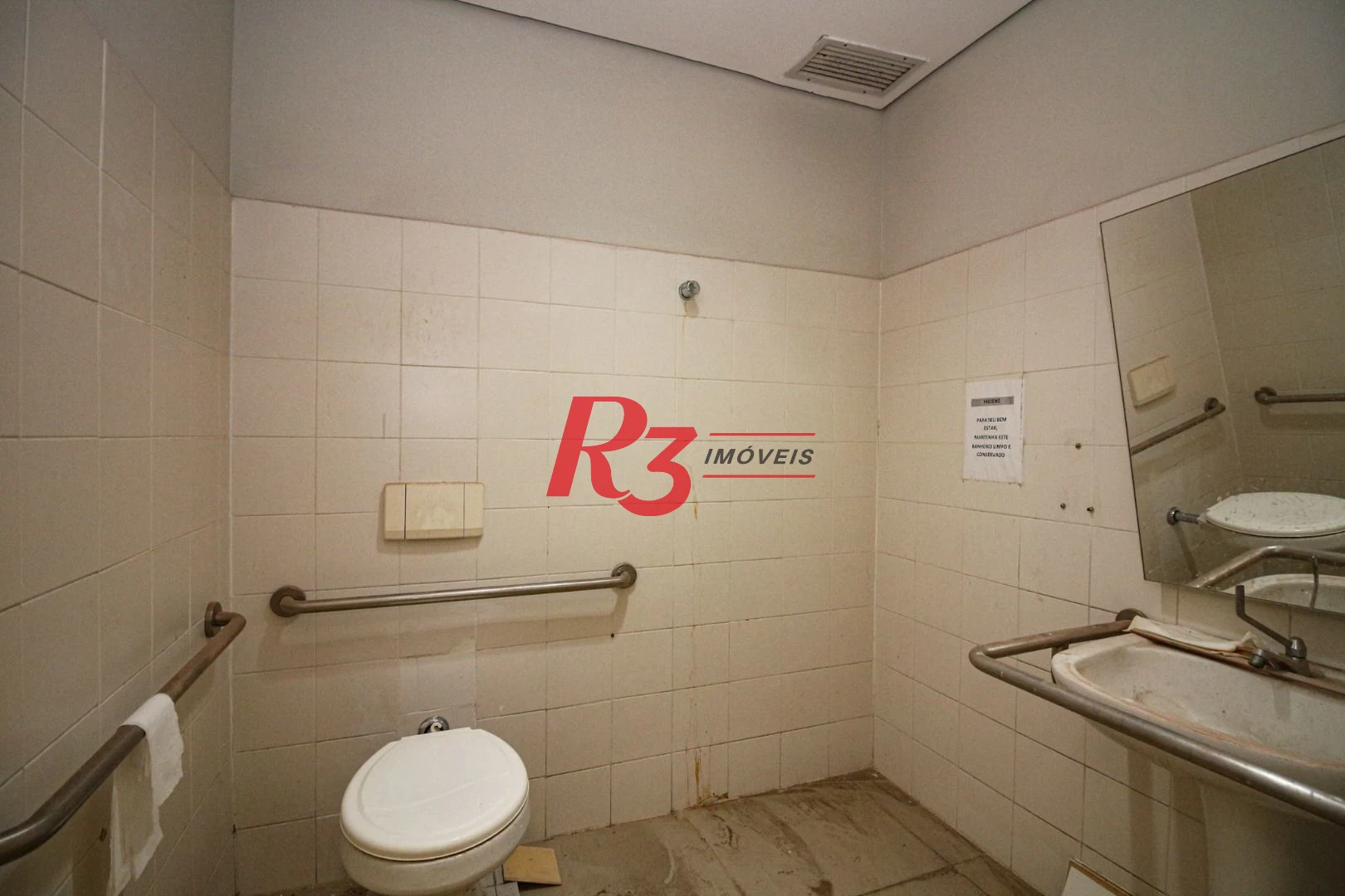 Loja, 500 m² - venda por R$ 3.000.000,00 ou aluguel por R$ 28.200,00/mês - Centro - Santos/SP