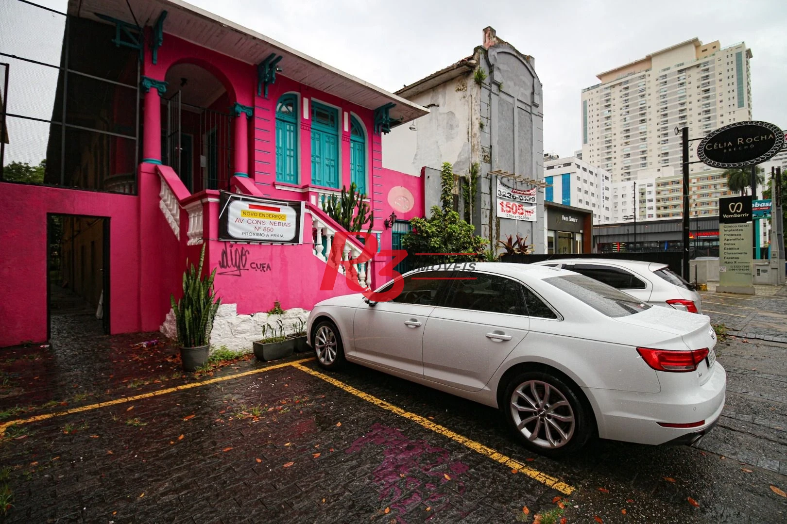 Casa para alugar, 350 m² por R$ 13.600,00/mês - Boqueirão - Santos/SP