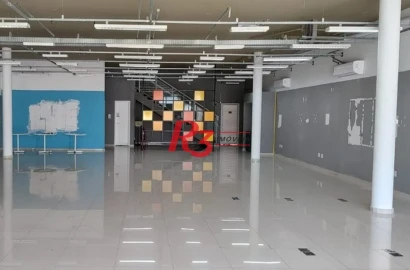 Loja para alugar, 427 m² por R$ 31.422,43/mês - Ponta da Praia - Santos/SP