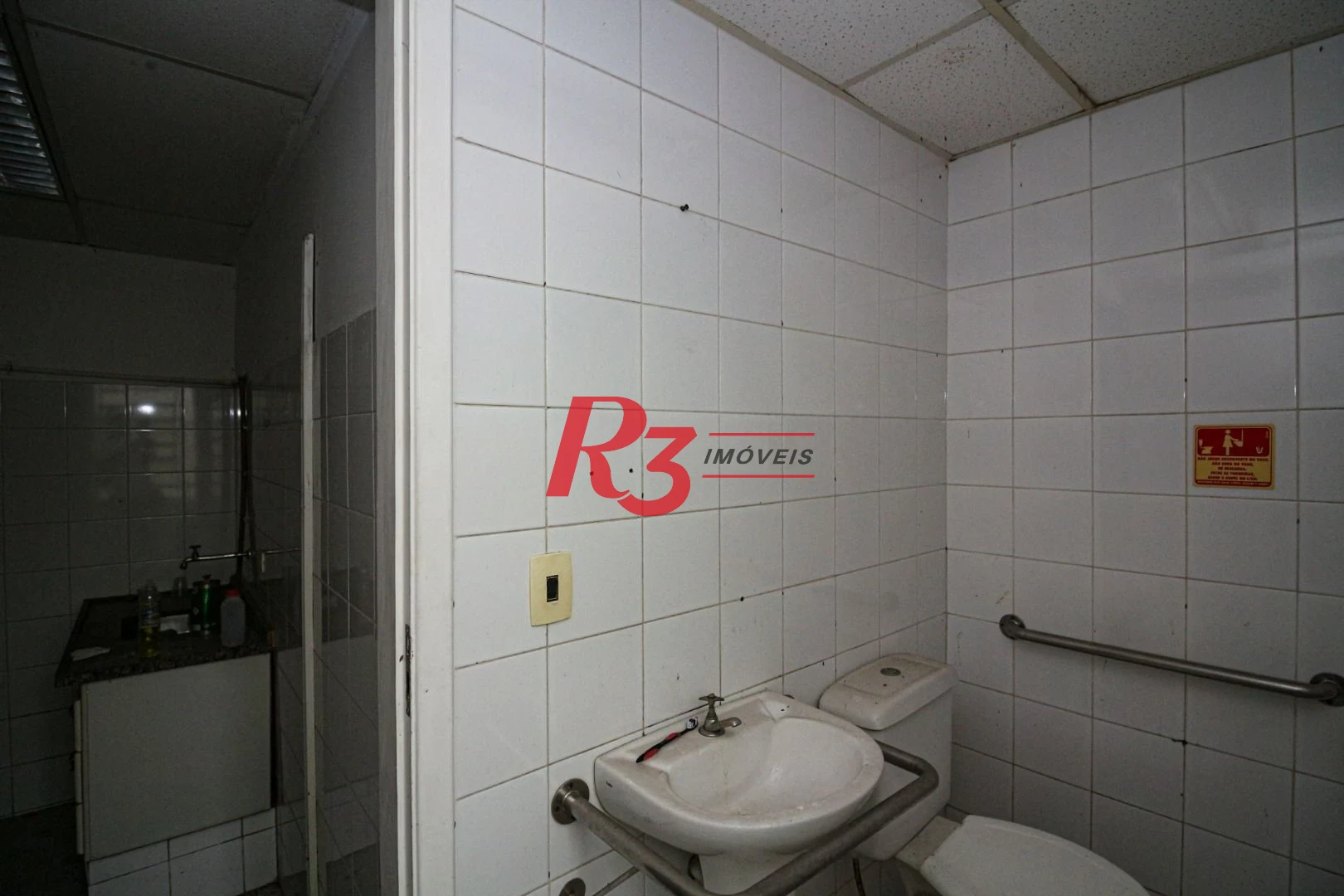 Loja, 240 m² - venda por R$ 1.060.000,00 ou aluguel por R$ 5.500,00/mês - Centro - Santos/SP