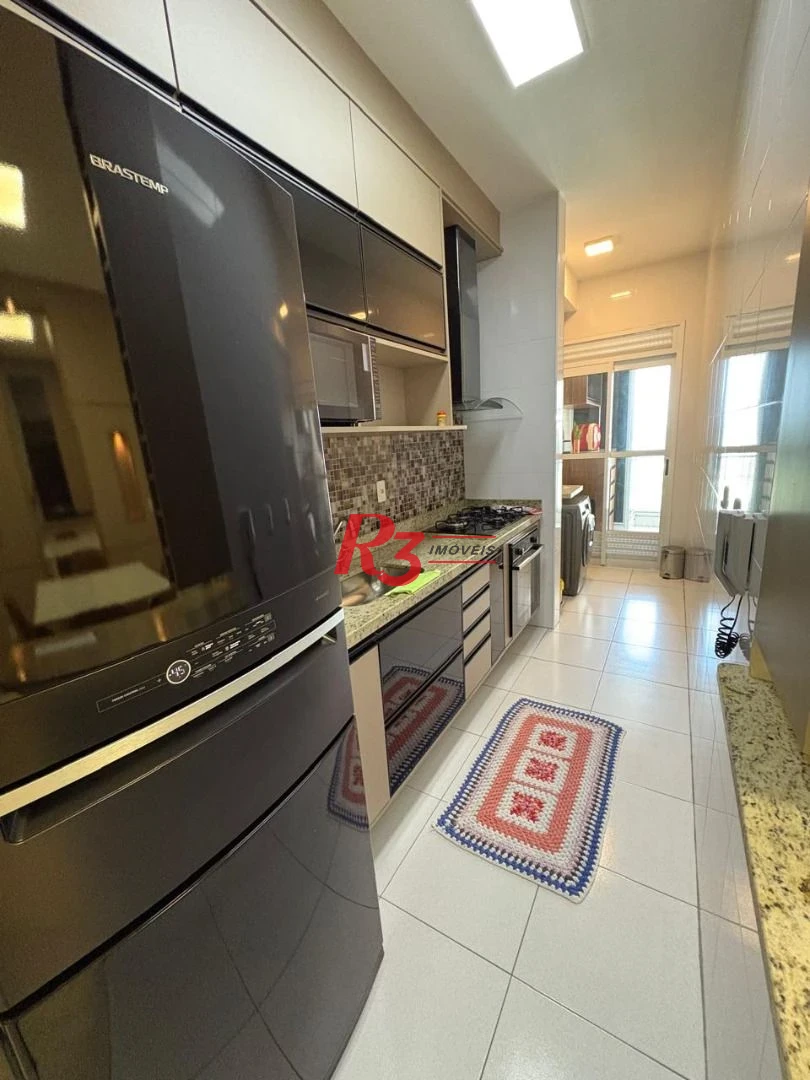 Apartamento com 2 dormitórios à venda, 76 m² por R$ 980.000,00 - José Menino - Santos/SP